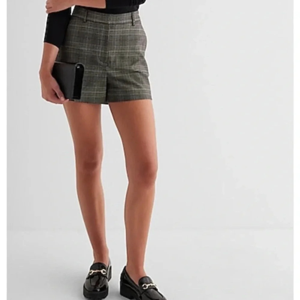 Express Plaid shorts